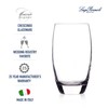 Luigi Bormioli Crescendo Highball Glasses, Set of 4-20 Oz Lead-Free