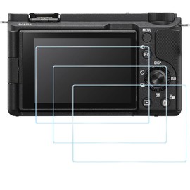 Fire Rock ZV-E10 II Camera Screen Protector for Sony ZV-E10 II zv-e10 ii Digital Camera, Ultra-Clear 9H Hardness Tempered Glass Cover for ZV-E10 II-3Packs, transparent