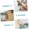 Llaveros De Macramé Para Mujer Pulsera De Muñeca Con Accesorio