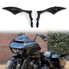 Black Motorcycle Sportster Mirrors for Harley Road King Street Electra