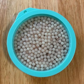 Reuseable Picky Pad GLOW IN THE DARK Fidget Toy with 300+ Beads, Biodegradable, Great Stress Relief for Fine Motor Skills and Anxiety Relief - Options: Pink Gel Base with Mold