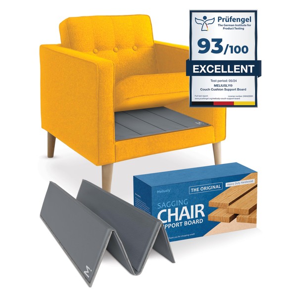 Meliusly Chair Cushion Support for Sagging Cushions (17x22) Chair Seat