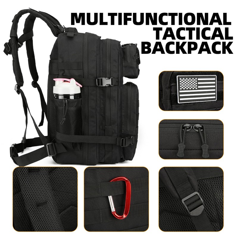 Lovelinks21 25L Tactical Backpack for Men Women Military Backpack Army