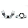 M10 (10mm) Wing Nuts Butterfly Nut Thumb Zinc Plated (Pack