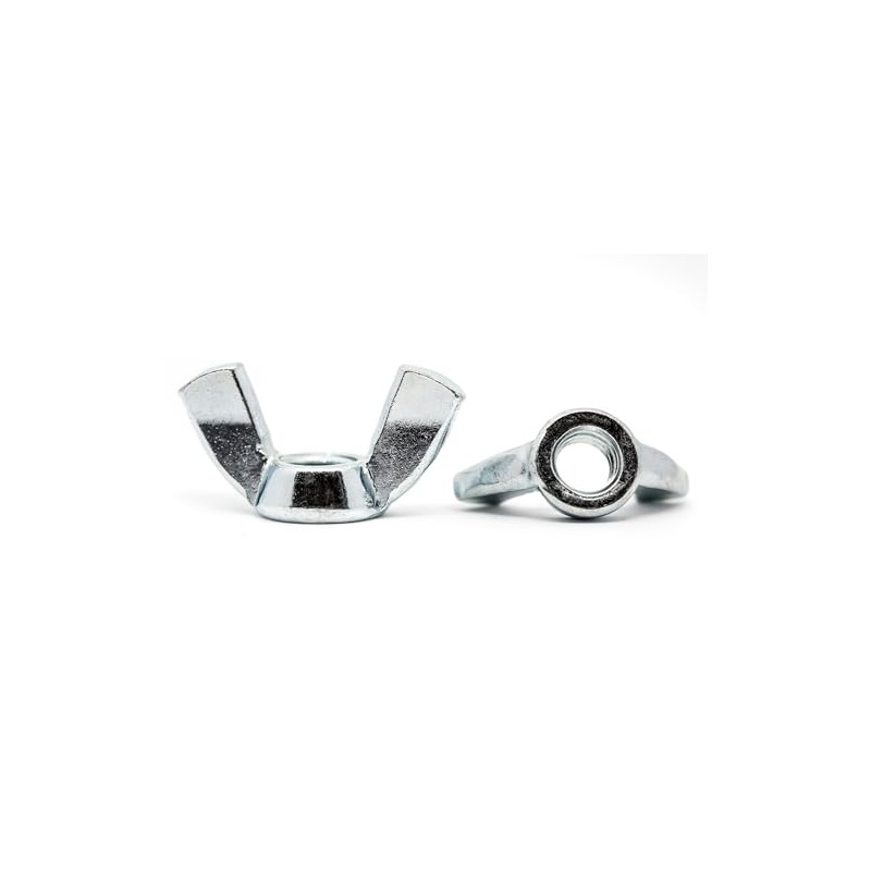 M10 (10mm) Wing Nuts Butterfly Nut Thumb Zinc Plated (Pack