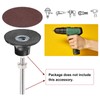 sourcing map 25pcs Quick Change Sanding Discs 2" 36 Grit