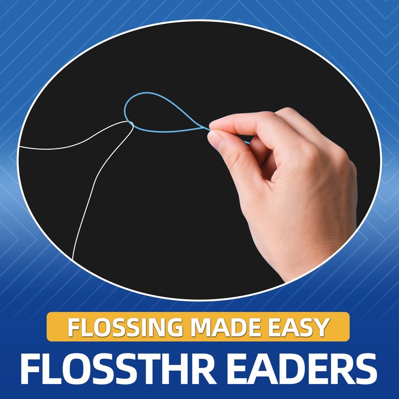 Houselog Floss Threaders | 420 Count Dental Floss Threaders for