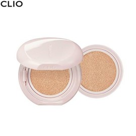 CLIO Veganwear Pure Blurring Cushion 15g*2ea, Shade:04 Ginger