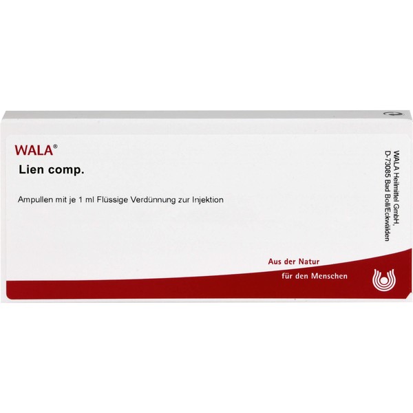 Lien comp. Wala Ampullen, 10X1 ml AMP