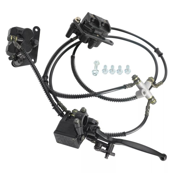Unbranded Hydraulic Rear Twin Brake Caliper Cylinder For DIY Go
