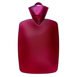 Hugo Frosch Classic Plant Hot Water Bottle 1.8 L Raspberry