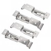 4 Pcs number plate holder for Trailers, Stainless Steel Bracket