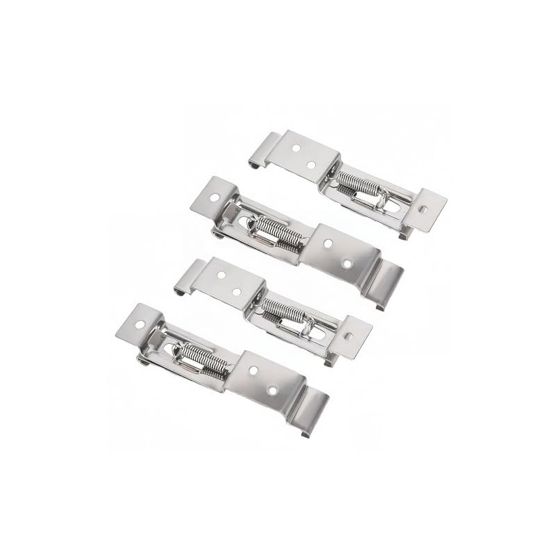 4 Pcs number plate holder for Trailers, Stainless Steel Bracket