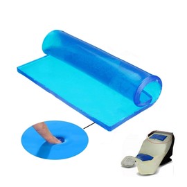 Motorcycle Seat Gel Pad Car Driver Seat Cushion Shock Absorption Mats Reduce Fatigue Comfortable Soft Cooling Gel Pad Cool DIY Pad Office Chair Seat Cushion Motorcycle Seat Foam(48 x 35 x 1cm)
