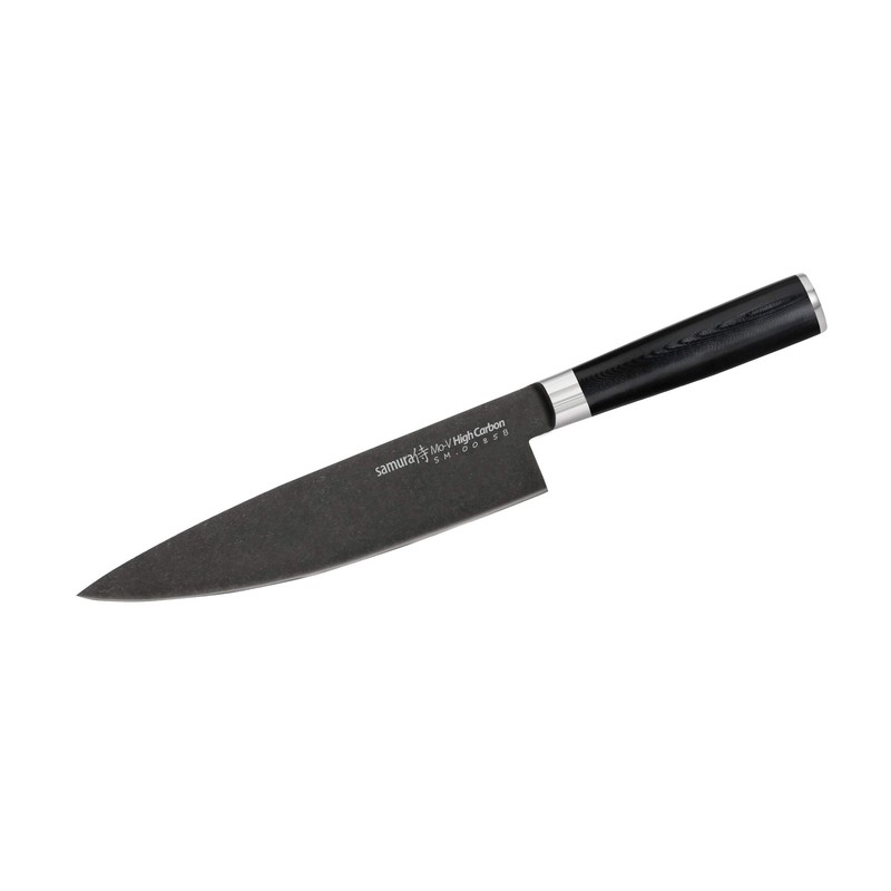 Samura MO-V Stonewash Set of 3 Kitchen Knives - Paring,