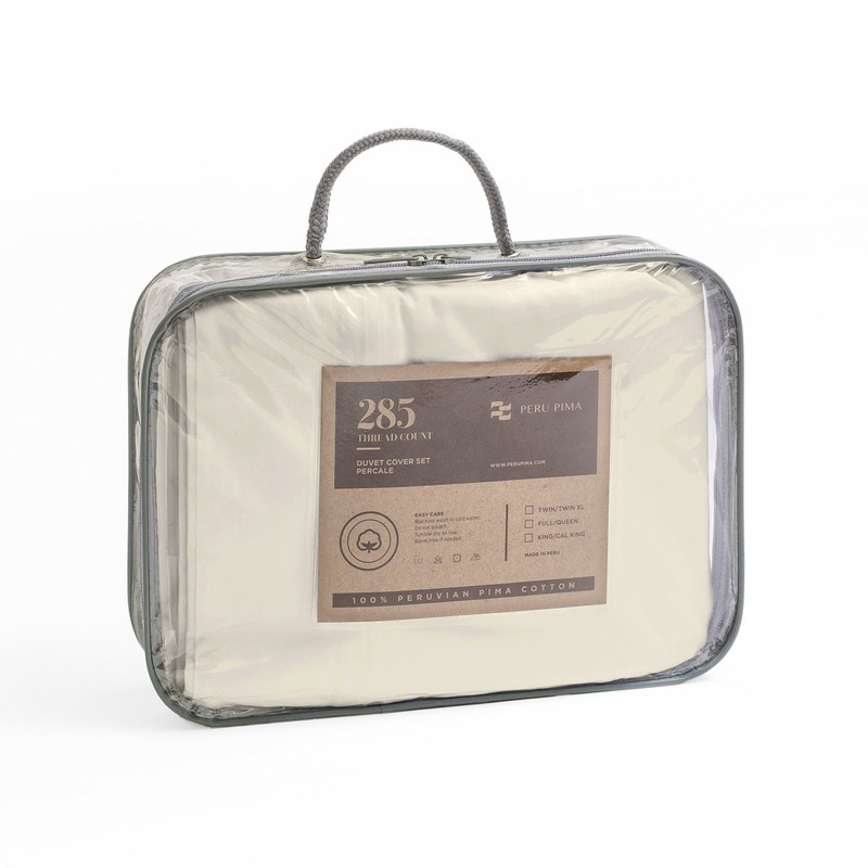 Peru Pima, Duvet Cover Set with 2 Pieces, 285 Thread