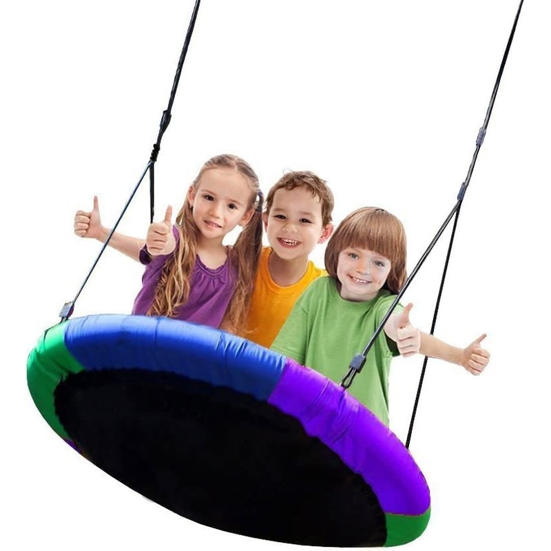 Saucer Tree Swing Ropes Pack of 2-Support 400lbs 59in Length