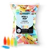 Nik L Nips Wax Bottle Candy Drinks, 1LB Bulk -