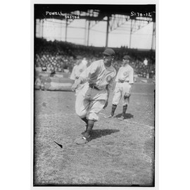 HistoricalFindings Photo: Ray Reath Powell,Boston National League Baseball,outfielder,Athletes,Crowds