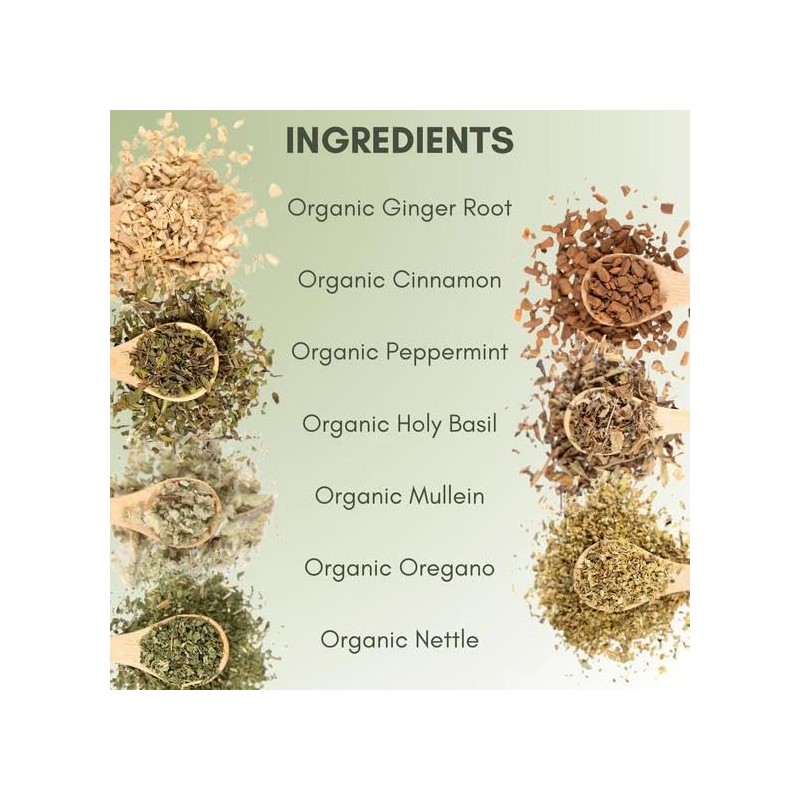 Organic Congestion Relief Tea - 2 oz Bag (approx. 30