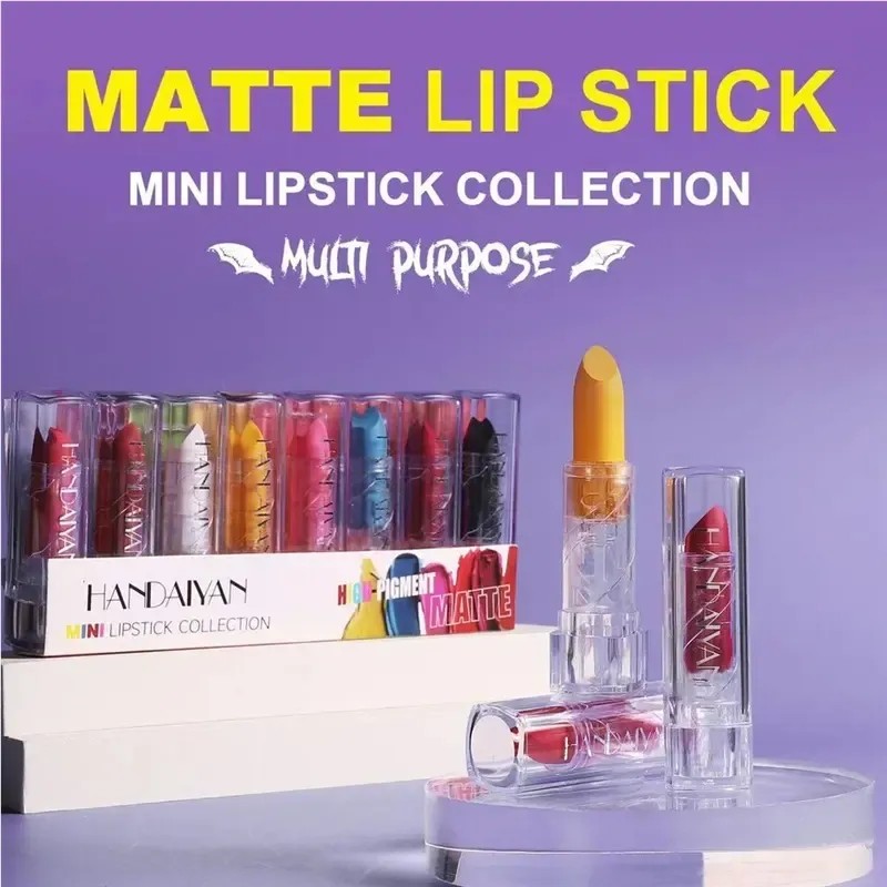 Jy Lote De 8 Pintalabios Mate Resistente Al Agua For