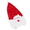 Christmas Helmet Cover Plush Scratch Proof Motorcycle Helmet Hat for