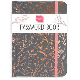 Boxclever Press Password Book. Never Forget a Password Again! Easy to Use Internet Password Book with Alphabetical Tabs for All Your Login Details. Untitled Password Book Small 11 x 15.5cm