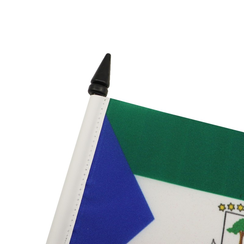 Equatorial Guinea Table Flag 4'' x 6'' - Equatoguinean Desk