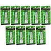 9 Pack Neutral Clubman Moustache Wax With Brush/Comb 14 g