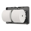 EZbrnd Wall Mount Twin Double Roll Small CORE Toilet Paper
