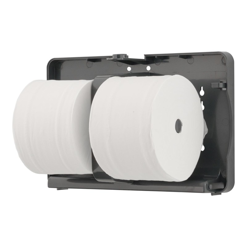 EZbrnd Wall Mount Twin Double Roll Small CORE Toilet Paper