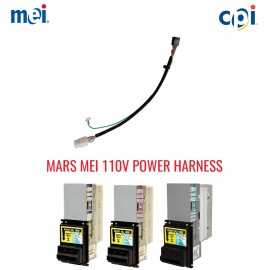 MEI MARS VN 2511 110 VOLT PULSE BILL VALIDATOR/BILL ACCEPTOR POWER HARNESS