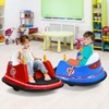 HONEY JOY 12V Toddler Bumper Car, Battery Powered Baby Ride