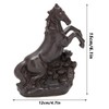 Running Horse Incense Burner Backflow Incense Holder Ornament for Bedroom