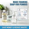 3 Pack 8 Oz Foaming Soap Dispenser BPA Free Refillable