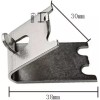 Generic 403-168A SHELF CLIP, ZINC PLATED 4 units Replacement for