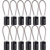 SEPOX® Versatile 12-Piece Resettable 4-Digit Combination Travel Lock Luggage Set