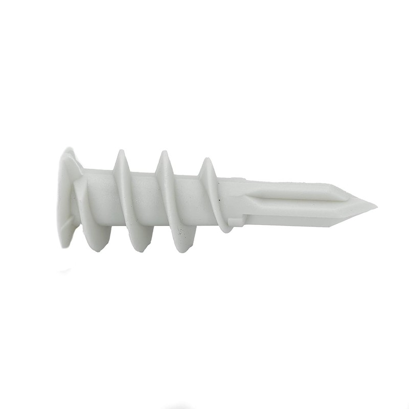 CONFAST 100 Pack Nylon Self-Drilling Drywall/Hollow-Wall Anchor Kit with Screws