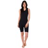 Normann Care Nursing Bodysuit Sleeveless Unisex Short Care Jumpsuit Sleeveless