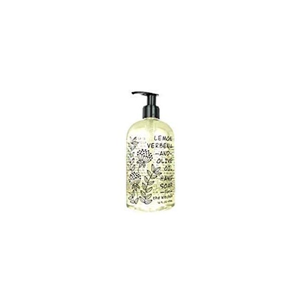 Greenwich Bay Trading Co. Hand Soap for the Kitchen, 16 Ounce, Lemon Verbena & Olive Oil