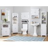 UTEX Over The Toilet Storage Cabinet, Over Toilet Bathroom Organizer