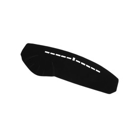 INFINAUTO Car Dashboard Cover Compatible for Hyundai Sonata 2005-2009, Protective Polyester Black Center Console Interior Trim Dash Cover Mat Pad Stylish Design