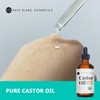Kate Blanc Cosmetics Castor Oil Organic (4oz), 100% Pure, Cold