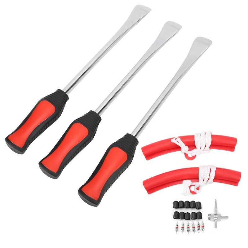 Tire Spoon Lever Iron Tool Set Repair Detachable Kit with