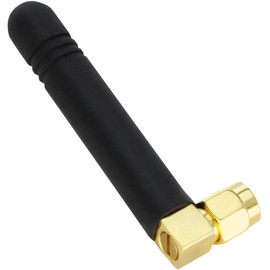 Shopcorp SMA Male Antenna – 850-2100/2400 MHz Omnidirectional Antenna with L-Type Connector, 2.5 dBi Gain, GSM CDMA WCDMA (1 Unit)