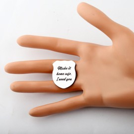 ENSIANTH Police Officer Pocket Token Law Enforcement Officer Gift Policeman Appreciation Gifts Police Academy Graduation Gifts (Police token)