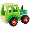 Ulysse Green Wooden Tractor