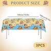 LHLZNB Table Cloth Party, 3Pack 108 * 108cm Capybara Table