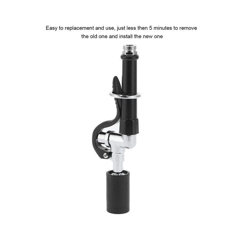 FASJ Kitchen Sink Faucet, Pre Rinse Spray Valve High Pressure