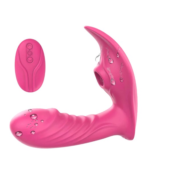 HEVIDENCIA Vibromasseur Clitoridien à Point G - Stimulateur de Clitoris Rechargeable et Etanche avec 10 Modes de Vibration Puissants, pour Orgasme Rapide